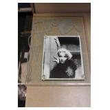 Etched Glass Frame of a Famous Actress