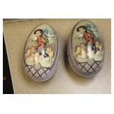 Pair of Tin Containers