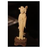 Chinese B o n e Figure of a Beauty