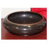 A Signed Chinese Cloisonne Bowl