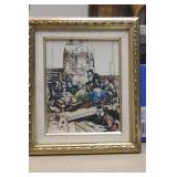 Signed Saul Raskin Etching