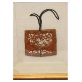 Framed Chinese Silk Purse