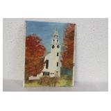 A Sigend Edna Blake Oil on Board Painting