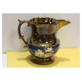 A Ceramic Lusterware Pitcher