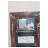 Nolan Ryan Hologram Plaque