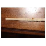 Antique Chinese Carved Bone Cigarette Holder