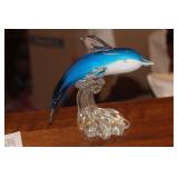Art Glass Dolphin