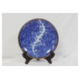 A Japanese Blue and White Plate