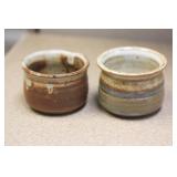 Two Art Pottery Cups