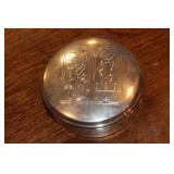 Vintage Cartier Sterling Silver Trinket Box