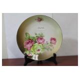 A Vintage Porcelain Floral Plate
