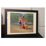 A Limited Signed Print by Ken Freeman