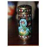 Antique/ Vintage Chinese Cloisonne Small Container