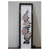 A Framed Chinese Tile Panel