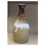 Art Pottery Tear Drop Type Bottle