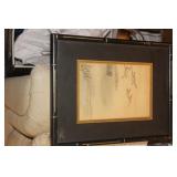 Framed Japanese Painting