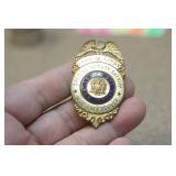 Vintage Gold Filled Sheriff Badge