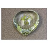 Artglass Heart Paperweight