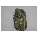 A Jade or Similar Hardstone Sage