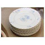 Set of 9 Limoges Salad Plates