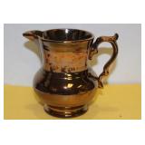 A Ceramic Lusterware Pitcher