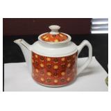 A Ceramic Retro Style Teapot