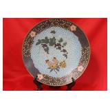 A Japanese Cloisonne Plate