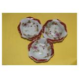 Lot of 3 Japanese Sauce Dish