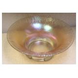 Large carnival glass bowl