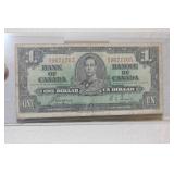 1937 Canada $1.00 Note