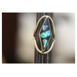 Sterling and Gemstone Ring