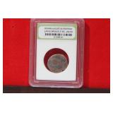 A Slabbed Large Bronze Roman Coin