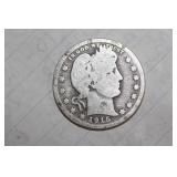 1915-D Barber Silver Quarter
