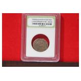 A Slabbed Large Bronze Roman Coin