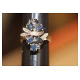 Sterling and Gemstone Ring