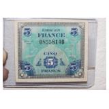 1944 5 Francs