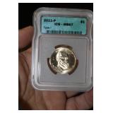 ICG Graded 2011-P Dollar