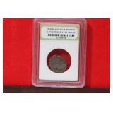 A Slabbed Large Bronze Roman Coin