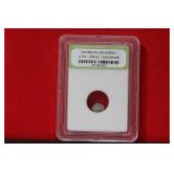 A Slabbed Islamic Silver Nummis