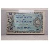 1944 Ten German Mark