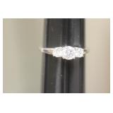 Sterling and Stone Ring