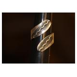 Artist Signed Delfino Sterling Ring