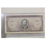 Chile One Escudo Bank Note