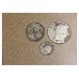 Lot of Three Copies of the Famous Coins