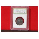 A Slabbed Large Bronze Roman Coin