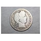 1915 Barber Silver Quarter