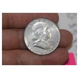 1962 Franklin Silver Half Dollar