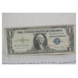 1935 US $1.00 Silver Certificate