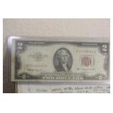 1953 Red Seal $2.00 Note