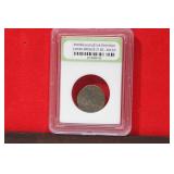 A Slabbed Large Bronze Roman Coin